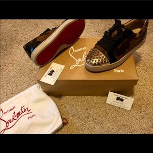 Christina Louboutin Junior Spikes-